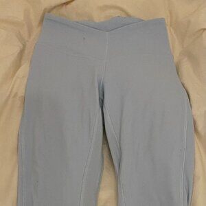Light blue lululemon align leggings size 2